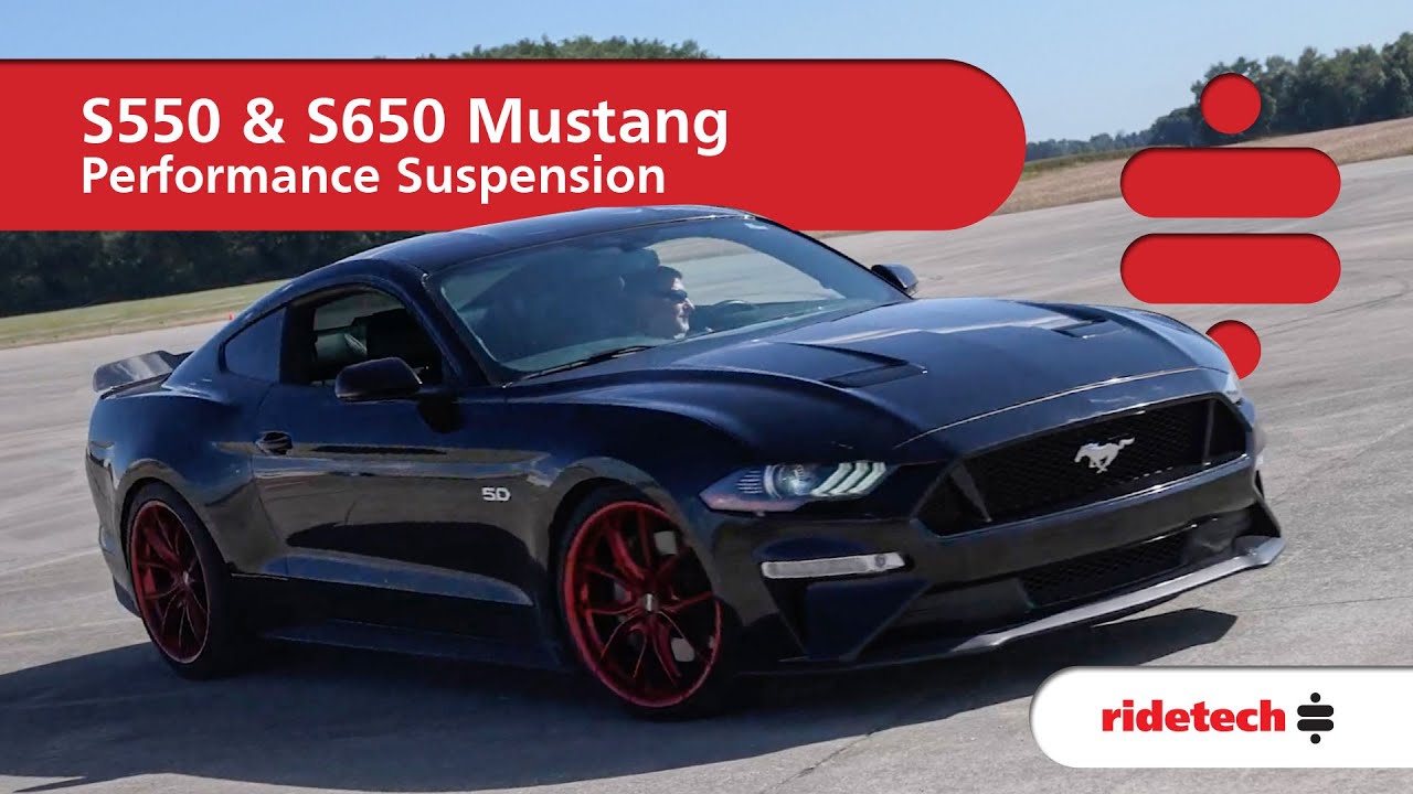 Featured Product: New S550/S650 Mustang Coilover And Air Suspensions Now Available From Ridetech