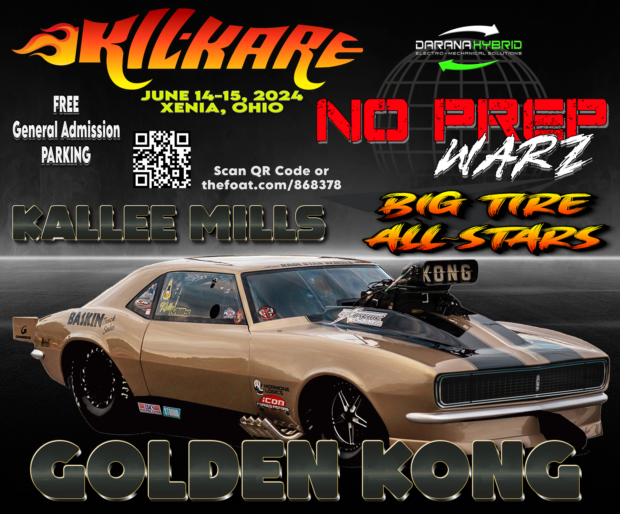 FREE LIVE NO PREP WARZ RACING! The No Prep Warz Kil-Kare Dragway Shootout Featuring Small Tire, Big Tire, And More Is LIVE Today!