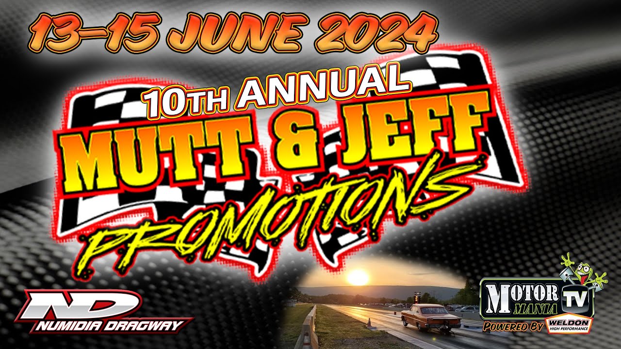 Free LIVE Drag Racing: 10th Annual Mutt and Jeff Big Money Bracket Race – Saturday