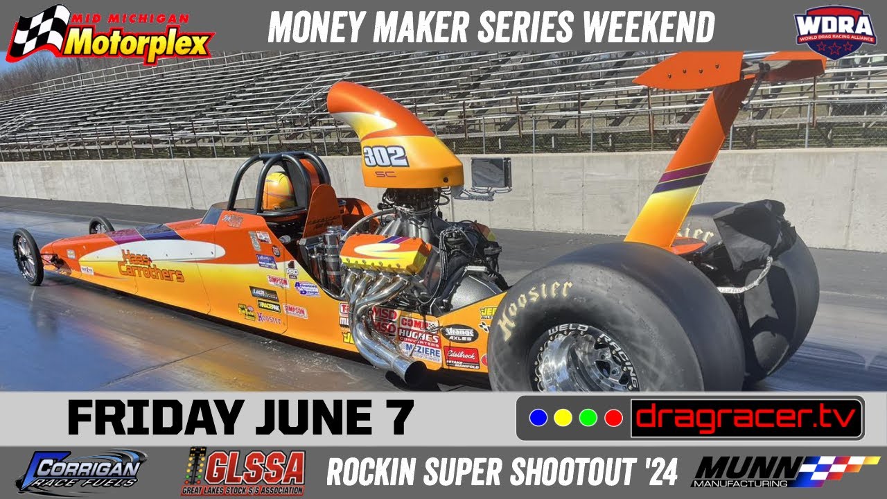 FREE LIVE DRAG RACING: LIVE STREAMING VIDEO FROM THE ROCKIN SUPER SHOOTOUT 24 AT MID MICHIGAN MOTORPLEX- FRIDAY