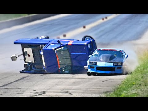Sick Summer Day 4 Video From 1320Video And Alex Taylor Racing: An Epic Thrash To Stay Alive, And An Epic T-Bone Crash And Rollover On Track!
