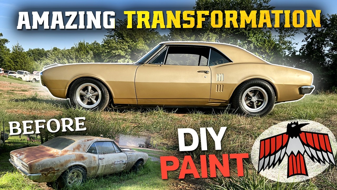 Puddin’s Fab Shop 1967 Pontiac Firebird Transformation. They Got It Running And Now It’s Getting A DIY Paint Job, Lowering, MORE!