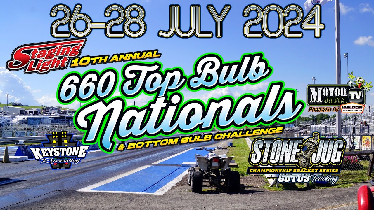 FREE Big Money Bracket Racing LIVE From The 10th Annual 660 Top Bulb Nationals And Bottom Bulb Challenge – Friday