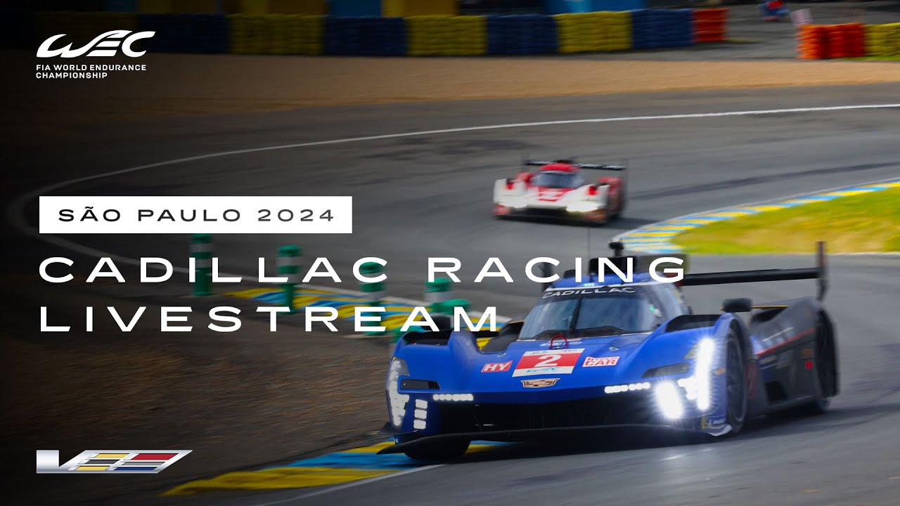 Wanna Watch All The LIVE In-Car Video From Cadillac Racing At The 2024 FIA WEC 6 Hours São Paulo? Check This Out!