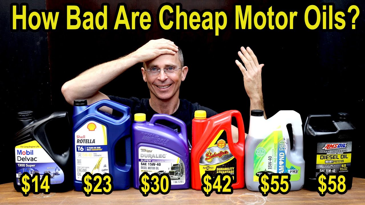 Is Cheap Engine Oil Just As Good As The Expensive Stuff? Does Your Diesel Actually Need The Good Stuff! Or Is Expensive Not Actually Better?