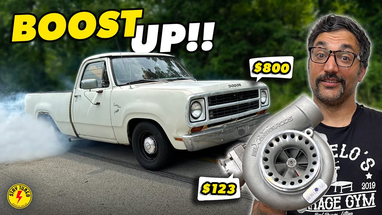 Tony Angelo DOUBLED the BOOST! DIRT CHEAP Turbo 6 Cylinder Build Gets Sent To The Next Level! Double The Smiles And Tire Smoke!