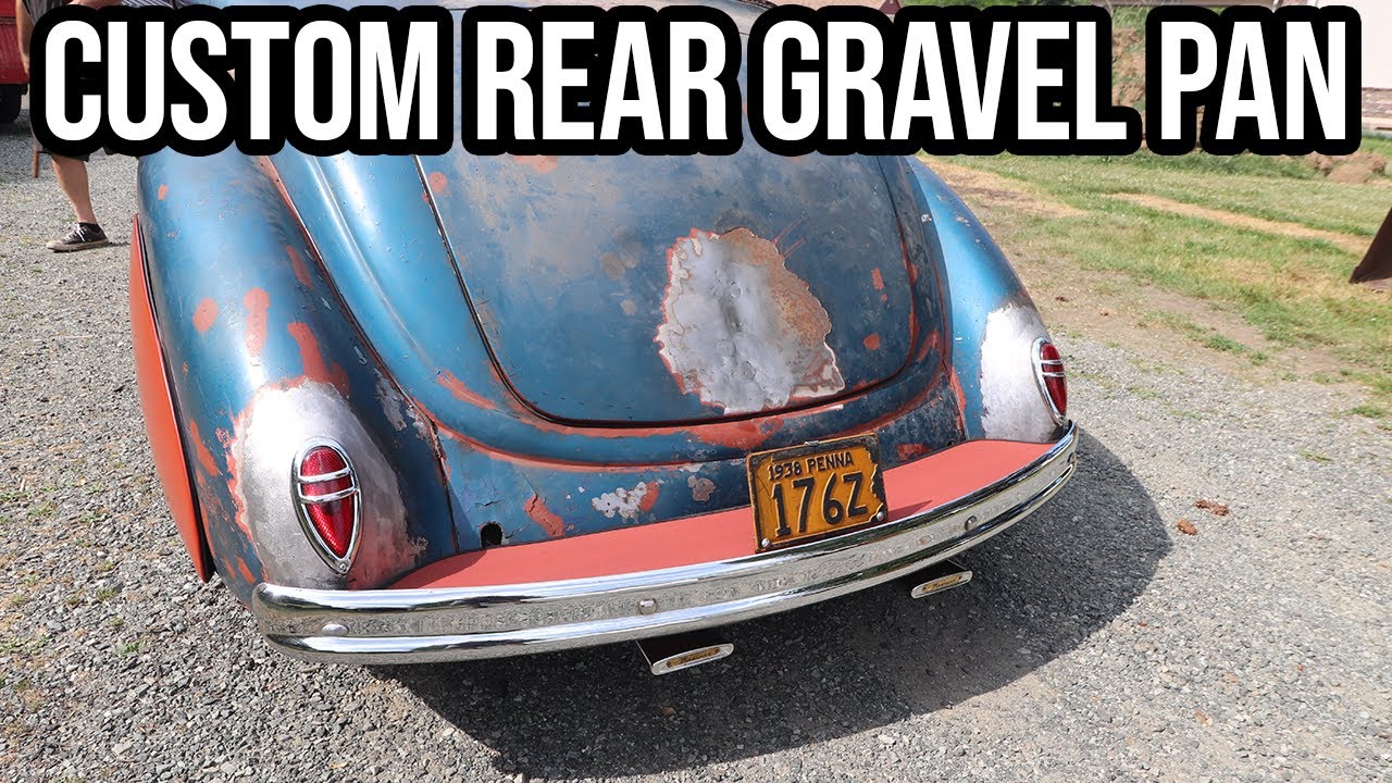 Iron Trap’s Hidden 1938 Ford Convertible Hot Rod: This Super Simple Rear Gravel Pan Cleans Up The Custom Rear Of The 1938 Ford Convertible