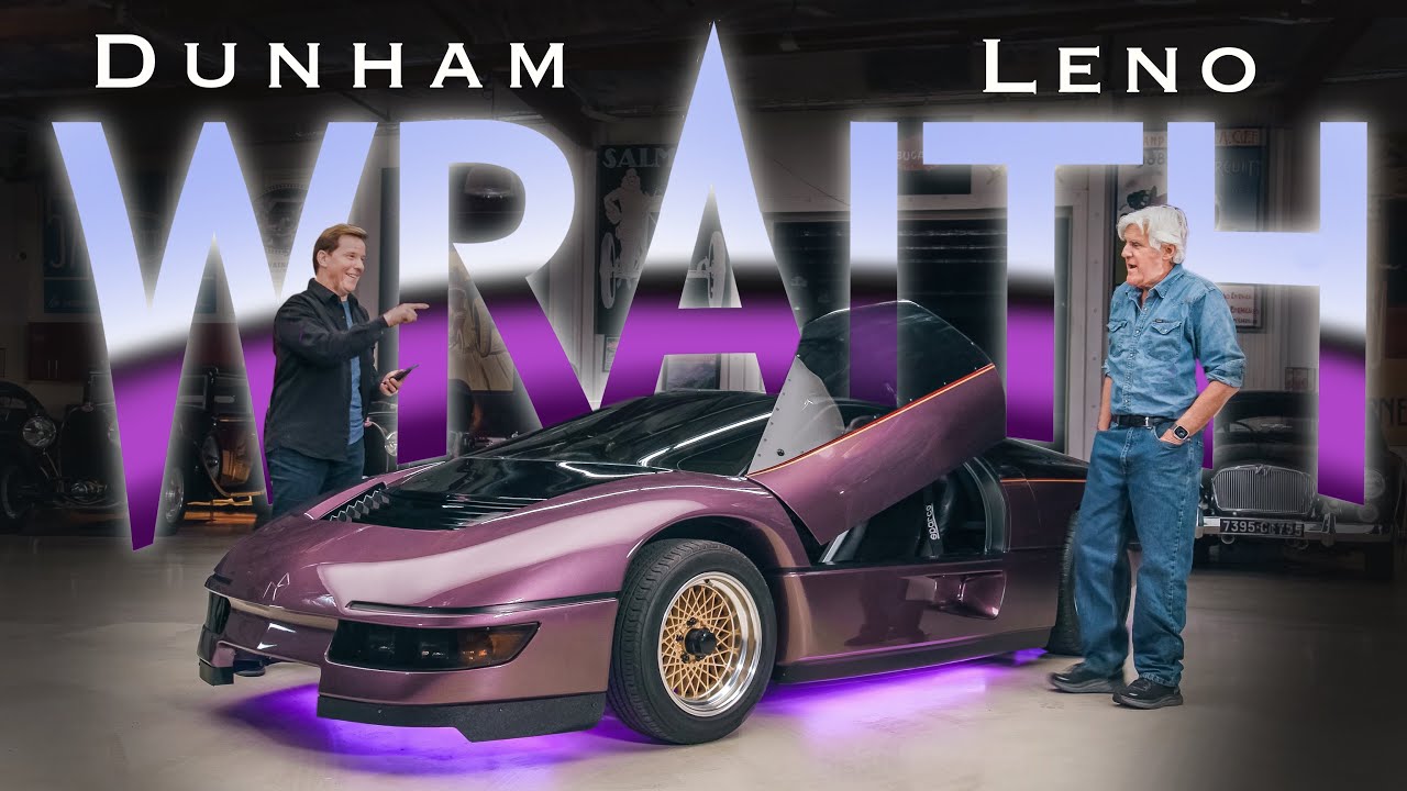 Jay Leno & Jeff Dunham Unveil The Wraith In This Episode Of Jay Leno’s Garage: This Might Be The Most Mysterious Movie Car Ever!