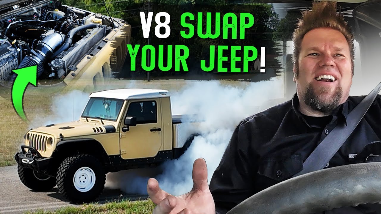 LS Swap Tech: How To LS Swap A Jeep JK – The Complete Step By Step Guide With Ian From Big Tire Garage