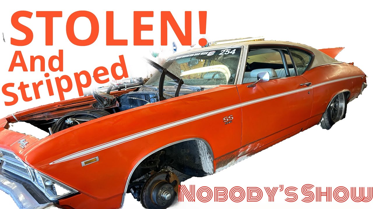 This Drag-N-Drive 1969 Chevy Chevelle SS 396 Was Stolen & Stripped! This Original Paint & Interior Car Has Been Recovered!