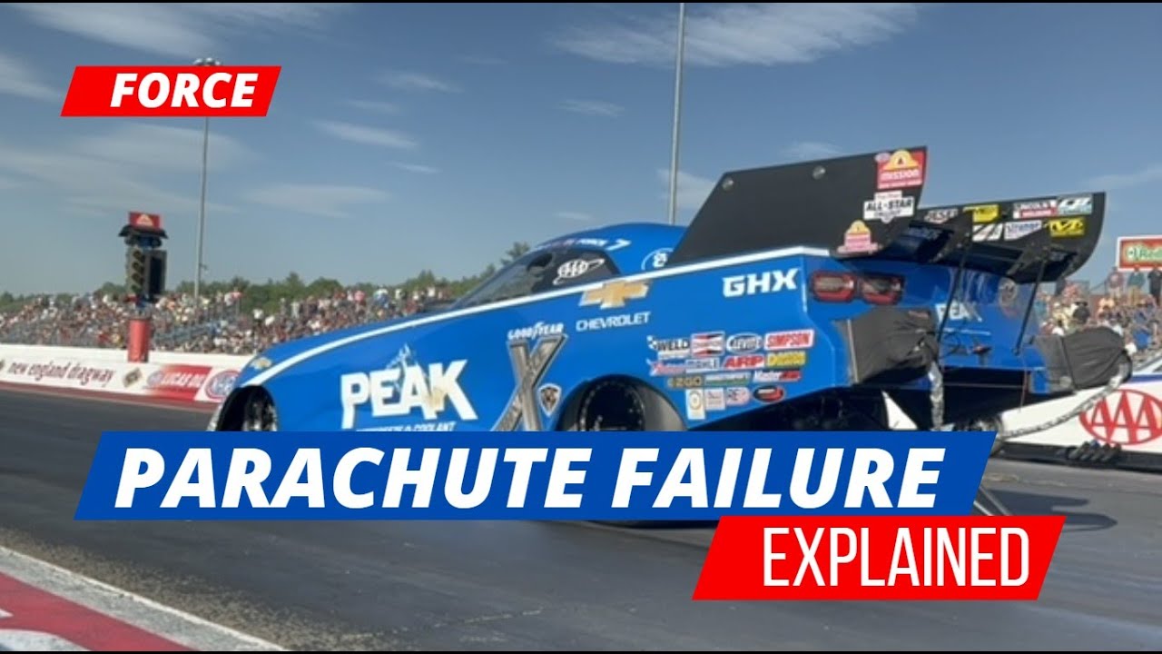 John Force Crash News: NHRA’s Alan Reinhart Explains Why John Force’s Parachutes Failed To Deploy In Richmond.