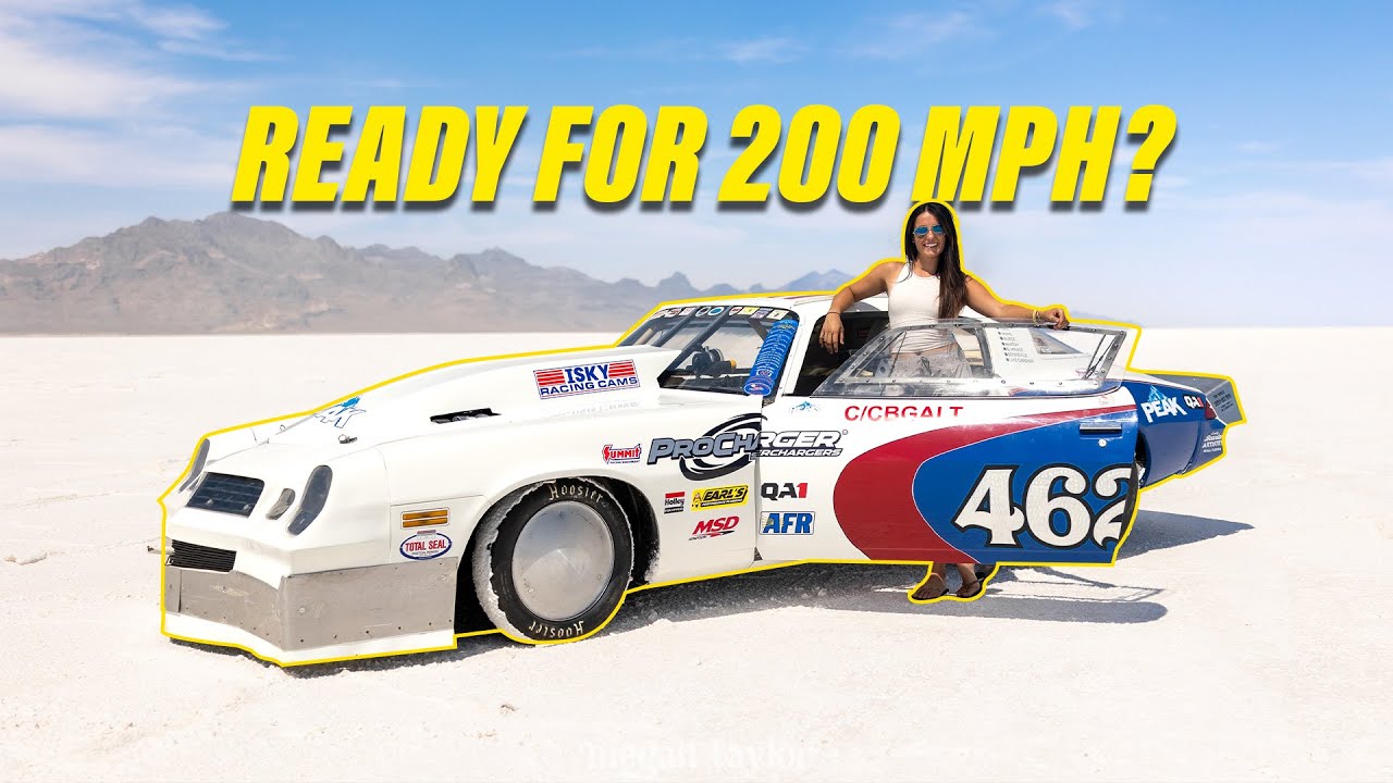 Salt Flats Here We Come! Alex Taylor Is Racing At Bonneville Speed Week 2024 – Day 1 and 2!