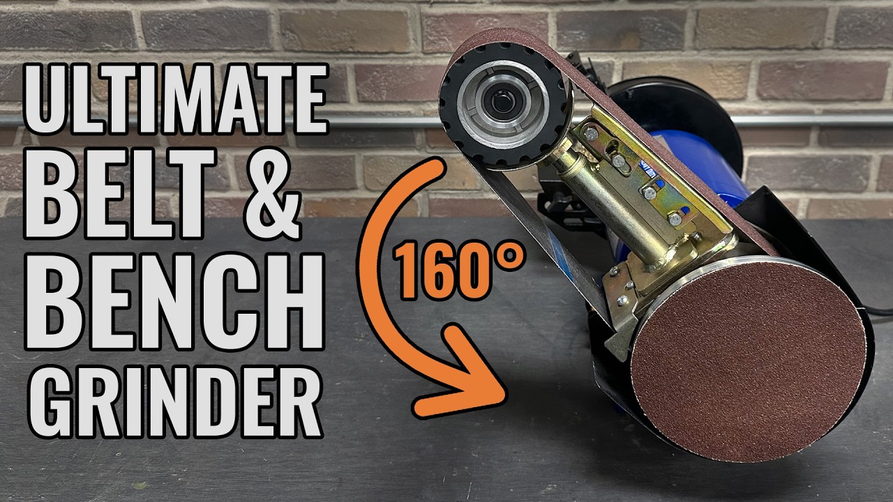 Featured Product: The ULTIMATE Bench Grinder? – This Versa-Grind Belt Grinder Kit From Eastwood Might Be It!