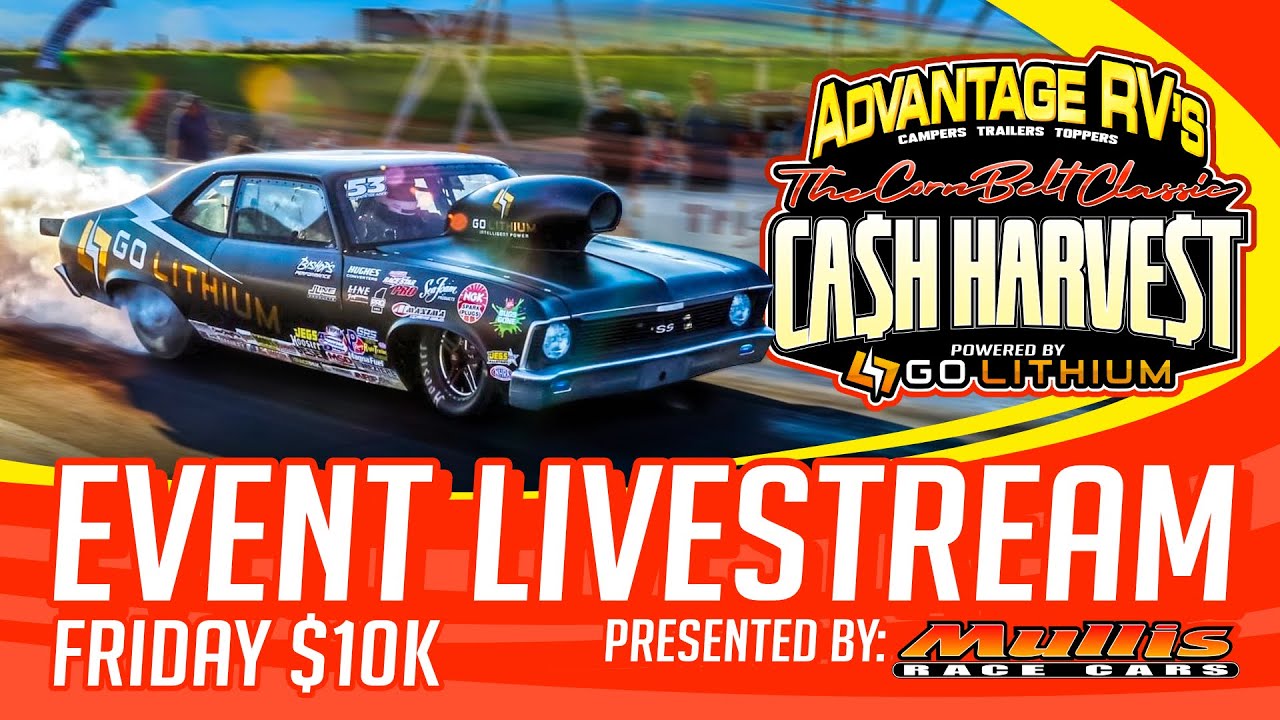 Free LIVE Drag Racing From The Cornbelt Classic Cash Harvest Big Money Bracket Races At Cedar Falls Motorsports Park – $10,000 Friday