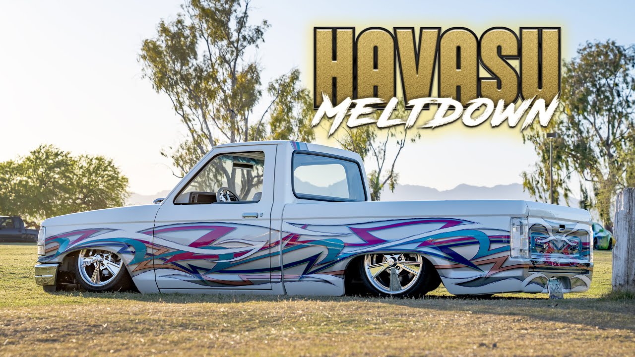 Custom Truck Show Video From The Havasu Meltdown 2024 – Custom Trucks Of All Shapes And Sizes!