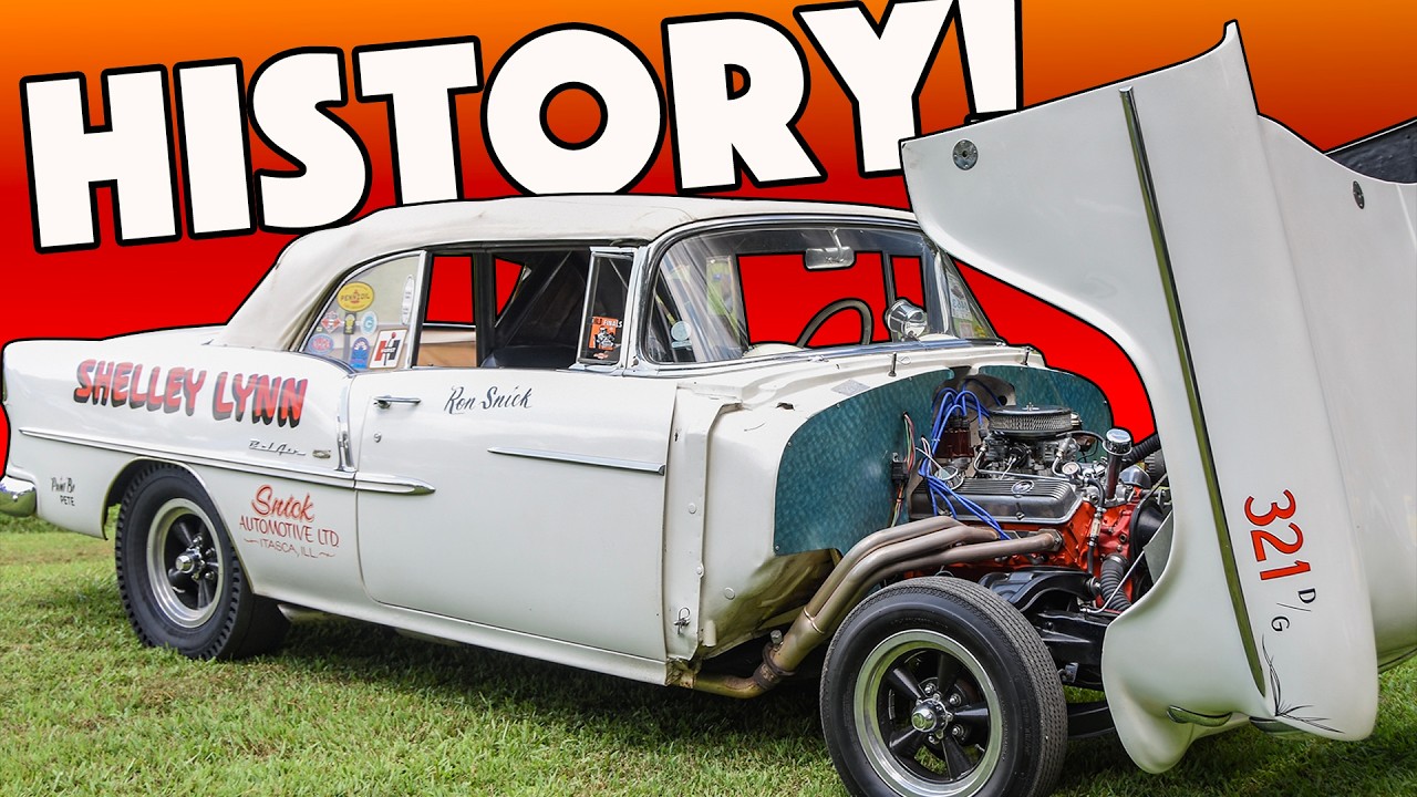 TRI-FIVE NATIONALS 2024: The Hot Rod Hoarder Shares His Favorite Historic Race Cars, GASSERS and 409’s From Beech Bend.