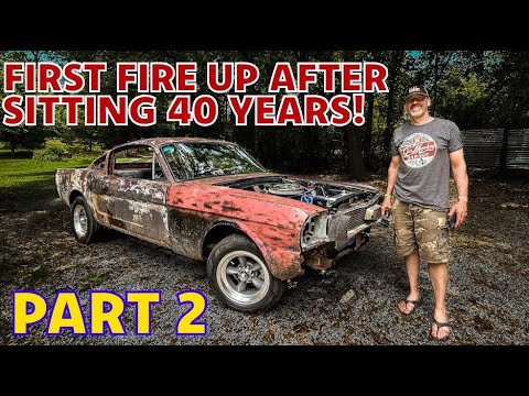 The World’s Worst Mustang Fastback Project: Getting This Thing Running After Sitting For 40 Years