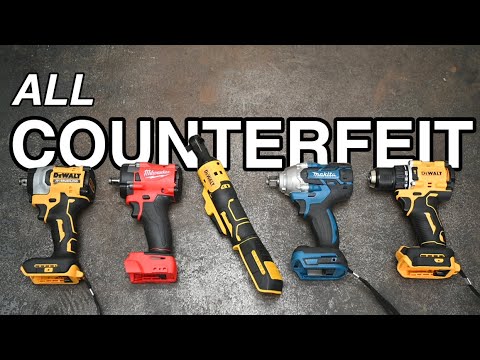 Not Just Fake But Counterfeit Power Tools! Actually Testing These Too Good To Be True Deals, Because Everyone Wants To Know.