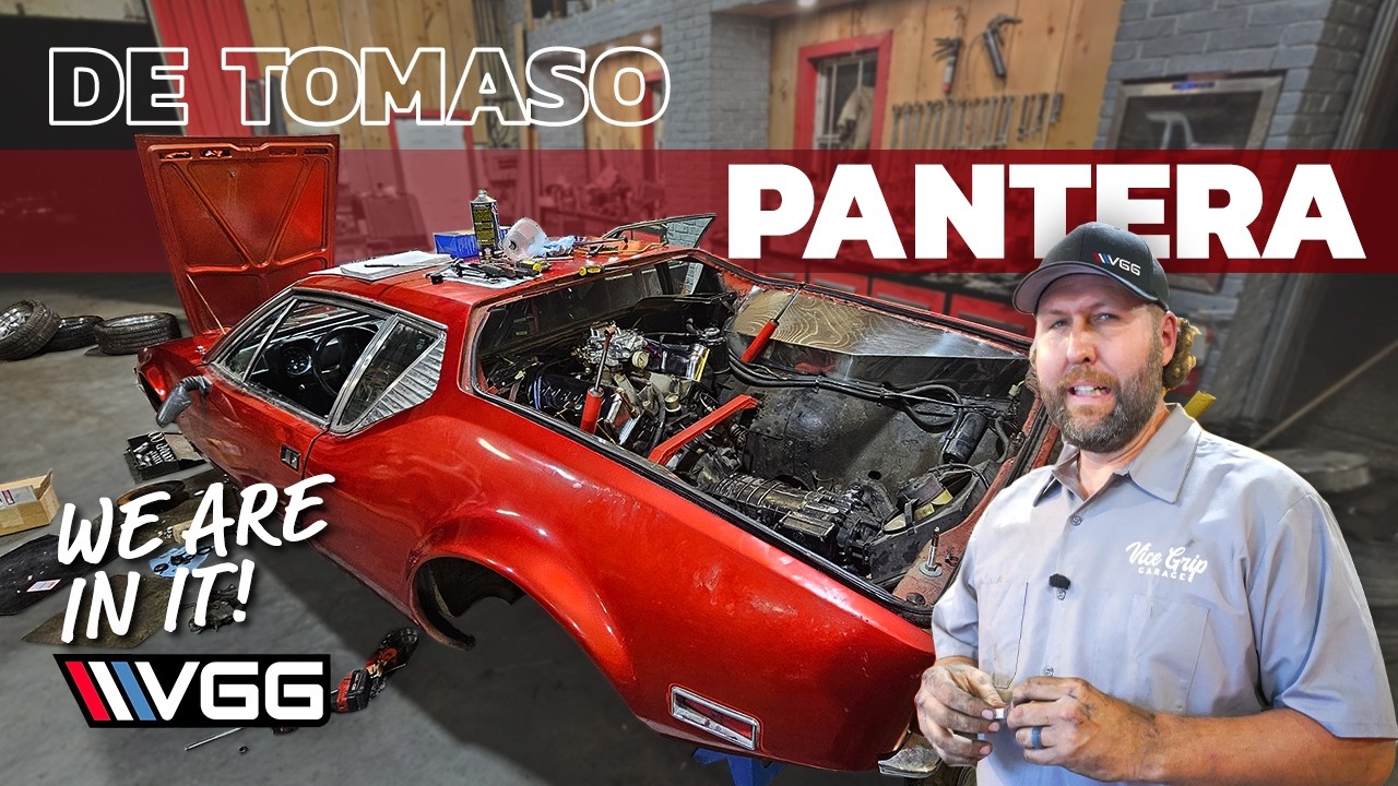 De Tomaso Pantera Stored For 33 YEARS! Will This GARAGE FIND Run Again? America’s Exotic Deserves To Drive Again.