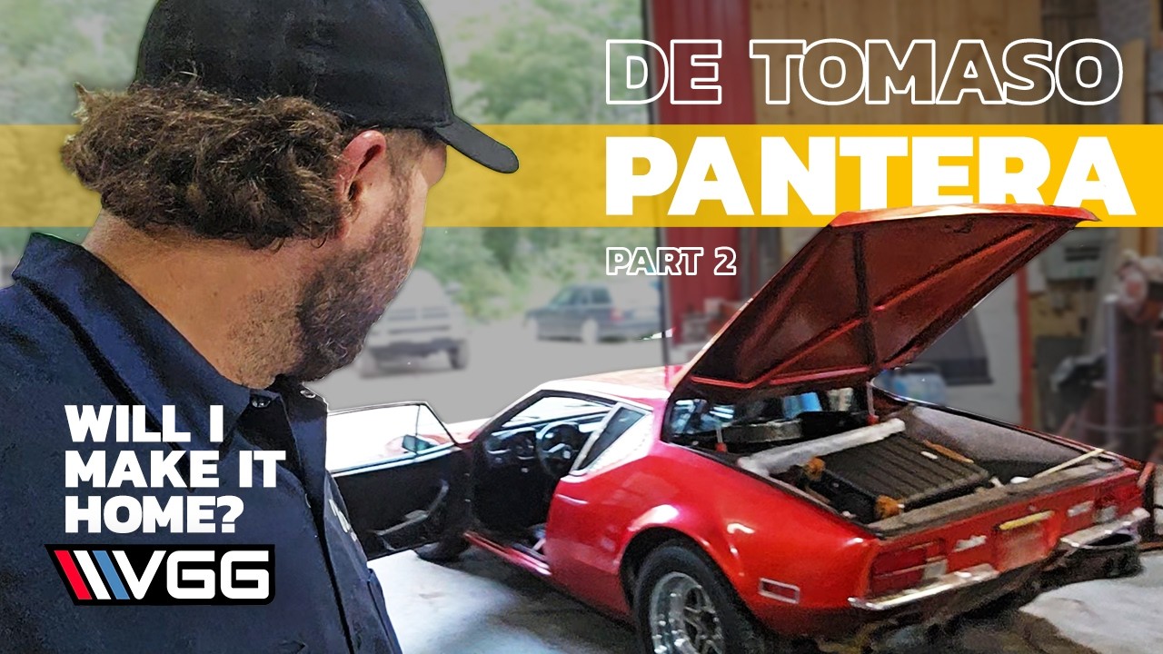 Vice Grip Garage Pantera Part 2: CANADA TO THE USA? Will This Pantera Drive 1,000 Miles Home After 33 YEARS?