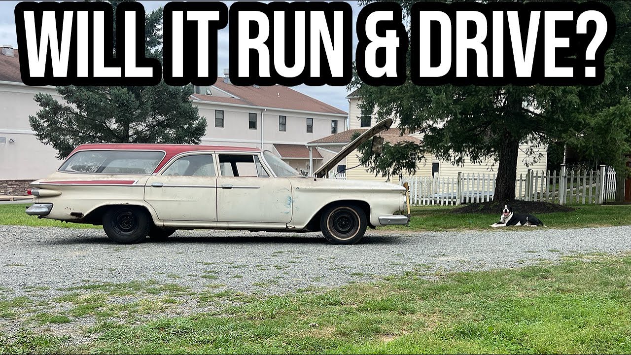 Can The Iron Trap Crew Get Their FREE 1961 Plymouth Wagon Running & Driving? Check Out The Work Going Into This Cool Ride.