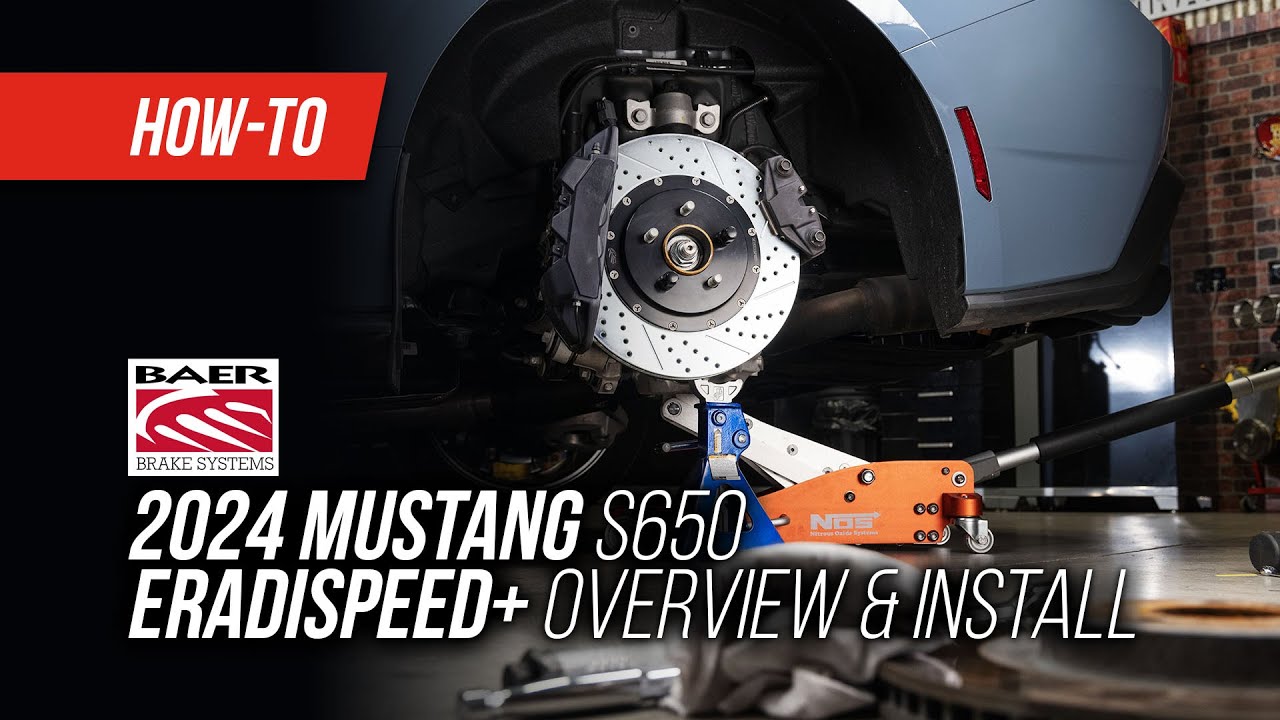 Featured Products: Improve Your 2024 Mustang S650’s Stopping Power with Baer Eradispeed+ Brake Rotors