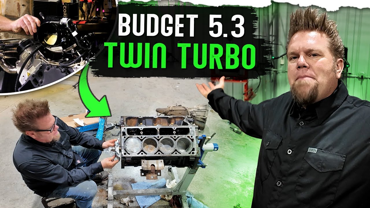 Budget 5.3 Rebuild: Prepping For Twin Turbos For A Long Travel 1960 Chevrolet C10 Prerunner Build!