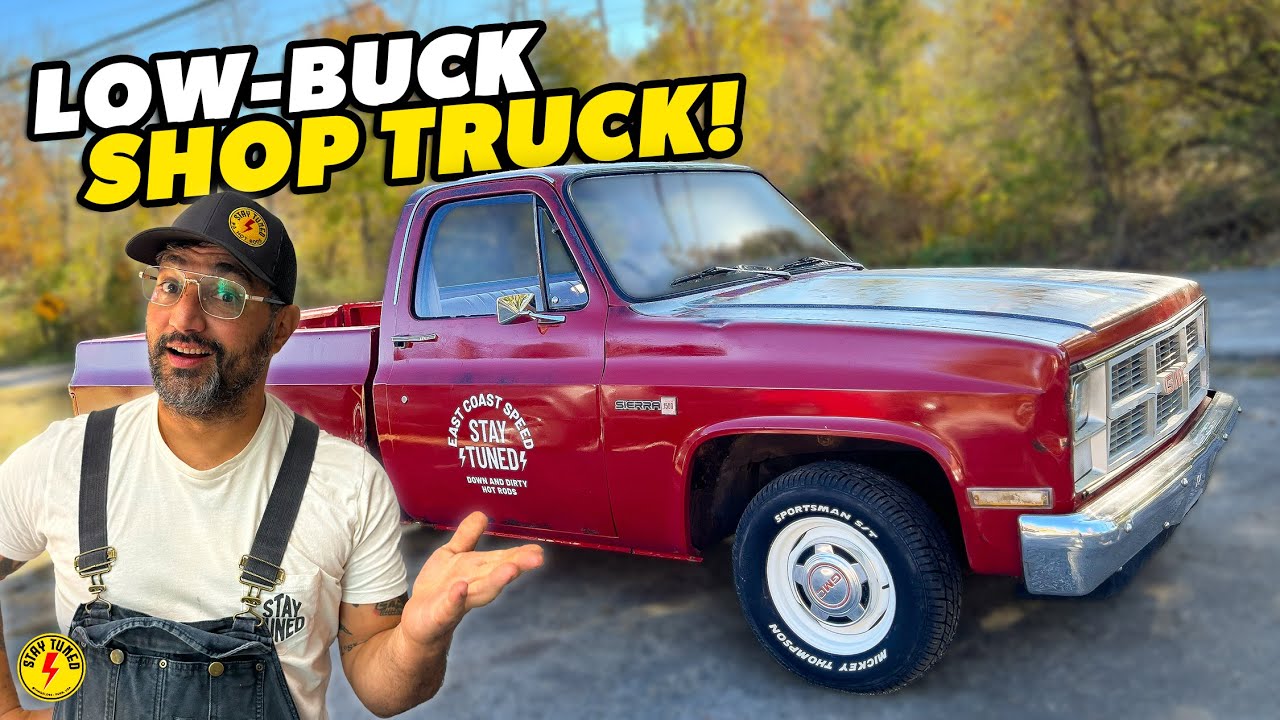 TRANSFORMING an ABANDONED $1500 Squarebody Pickup into a Killer Low Buck Shop Truck! You Can Do This Too!