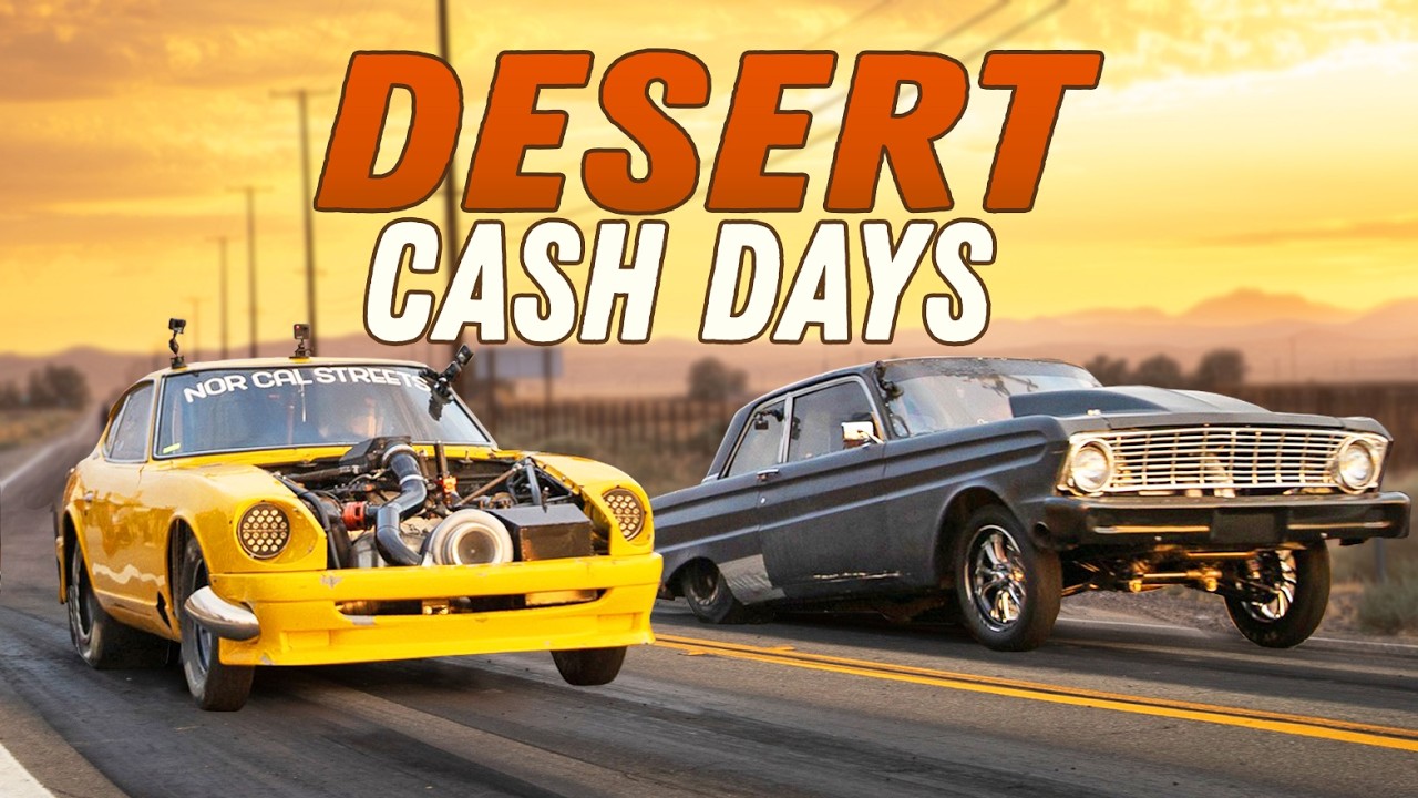 Street Racing in the Mojave Desert! California Cash Days Are Something Special And A Lead In To Great Winter Racing!