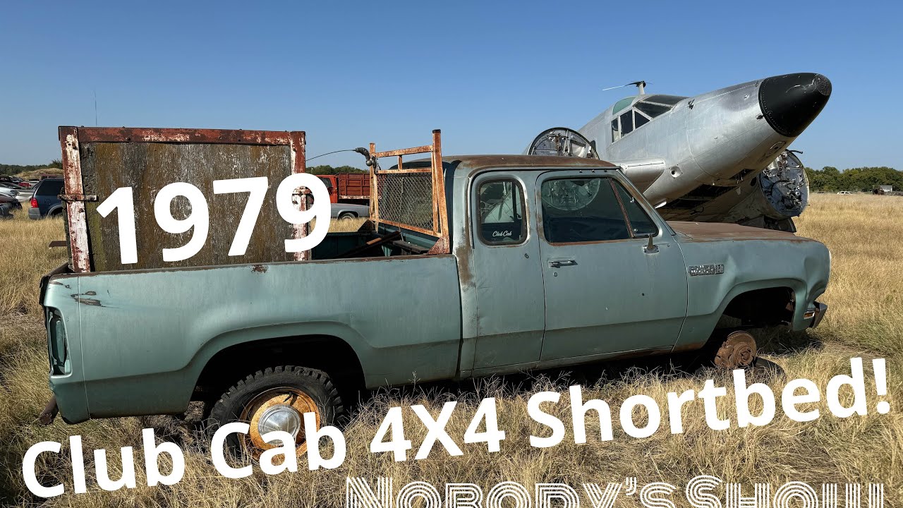 New Junkyard Inventory! Check Out This 1979 Dodge 1/2 Ton 4X4 Shortbed Power Wagon 150! 360 Powered! Solid Truck!