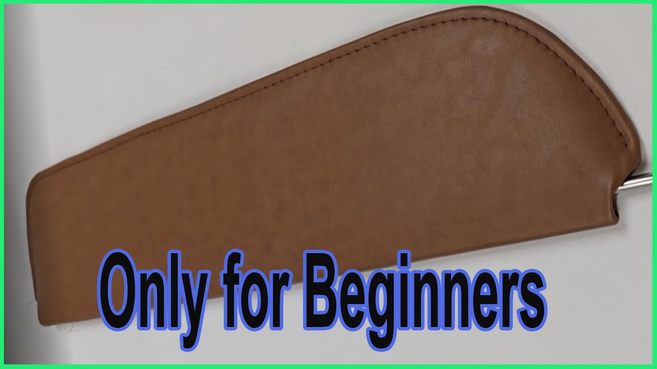 Upholstery Tips For Beginners – How To Upholster A Sun Visor. Simple, Straight Forward, And Clean Way To Make Your Sun Visors Brand New Again.