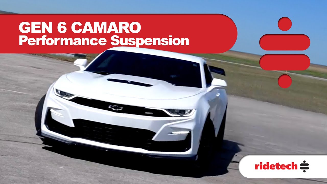 SEMA Show New Product Spotlight: New 6th Gen Camaro Coil Overs And Rear Sway Bar Upgrade From Ridetech