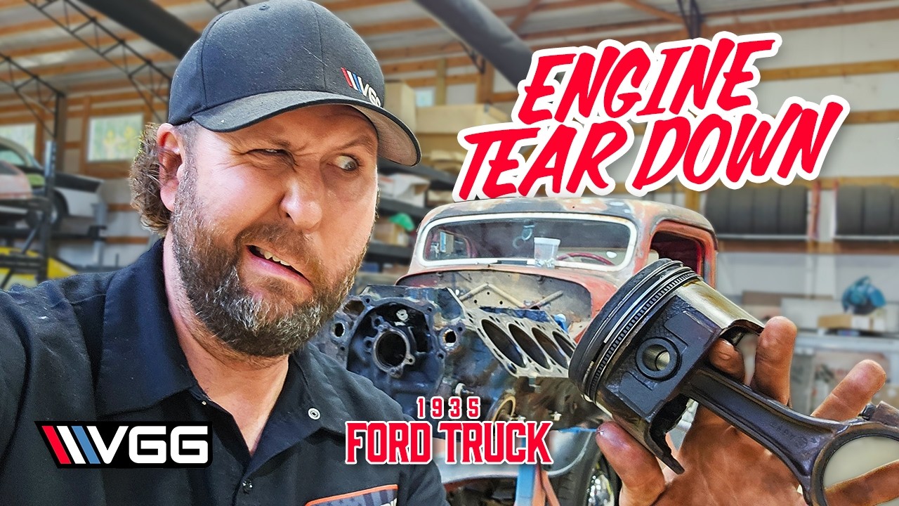 Ford 302 Tear Down And Inspection With Vice Grip Garage. Can It Be Rebuilt At Home? Check Out Derek’s Big Surprise!