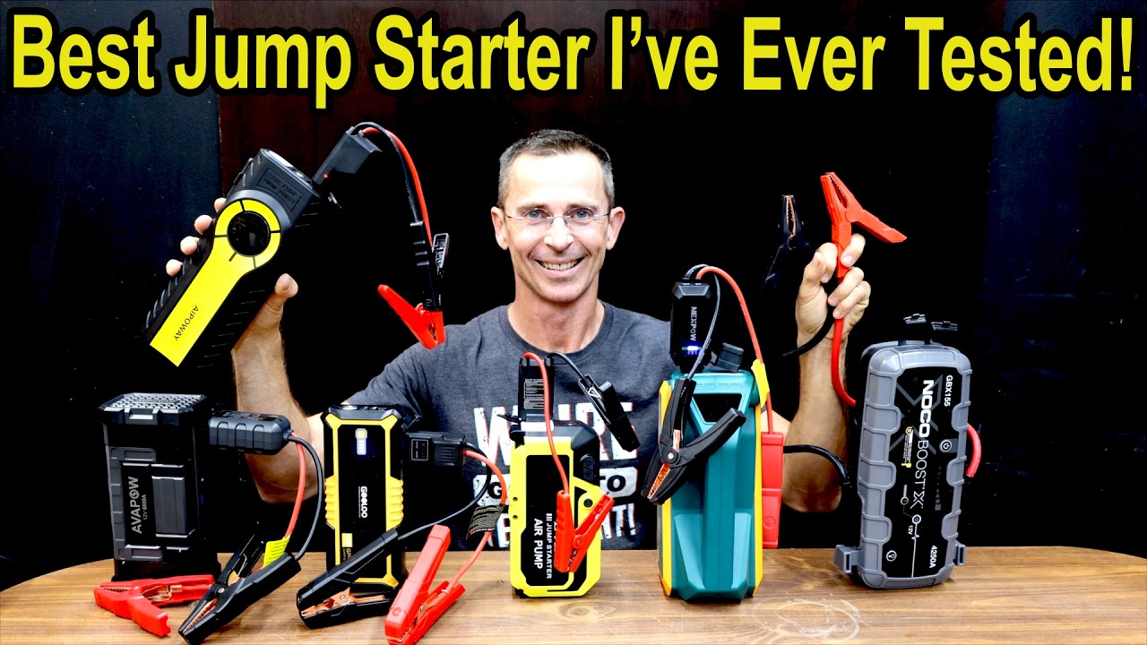 The Best Jump Starter Ever Tested? Project Farm Puts A Whole Batch Of Jump Starters To The Test!