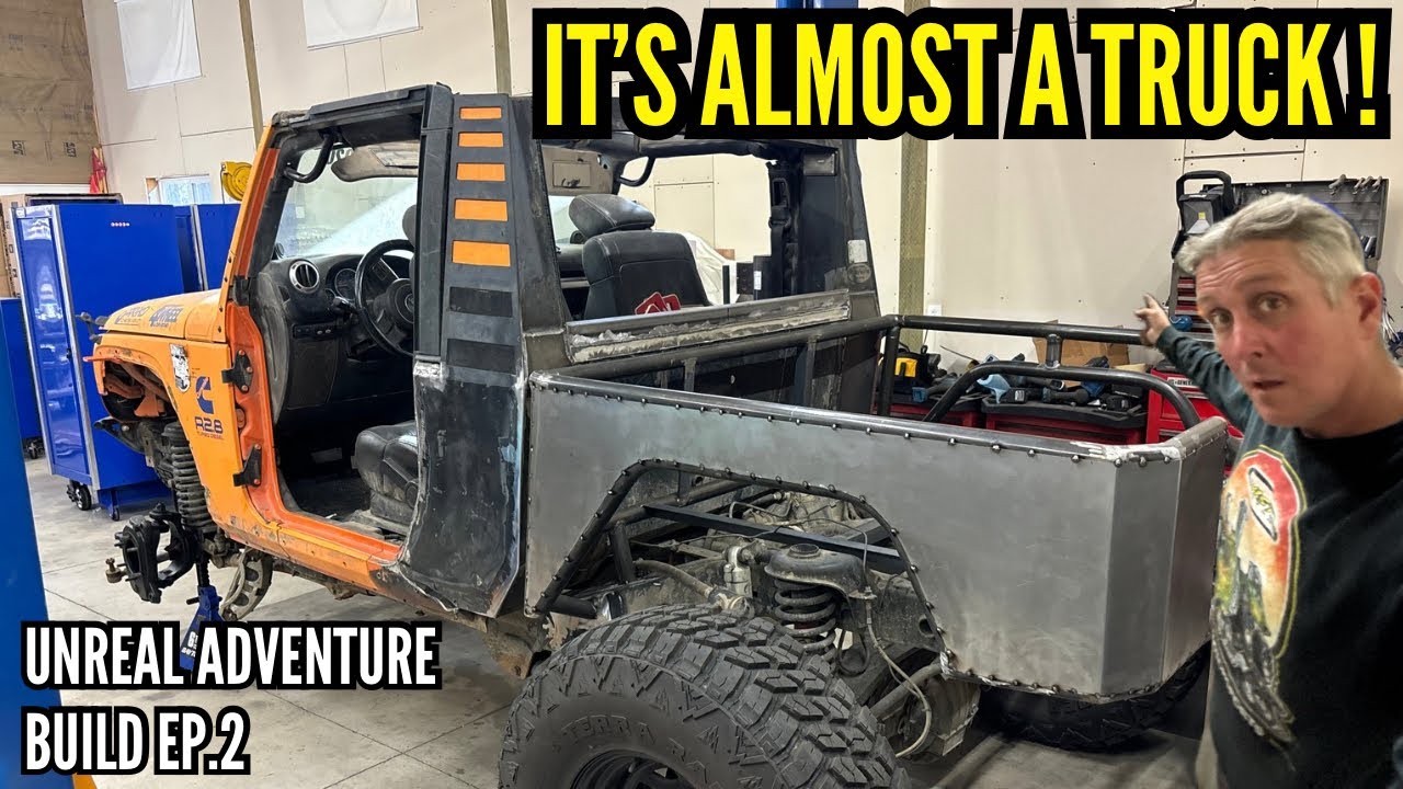 Work Continues To Get A Custom Bed On The Two Front Jeep Project – Famous Jeep Revival For The Unreal Adventure, Part 2