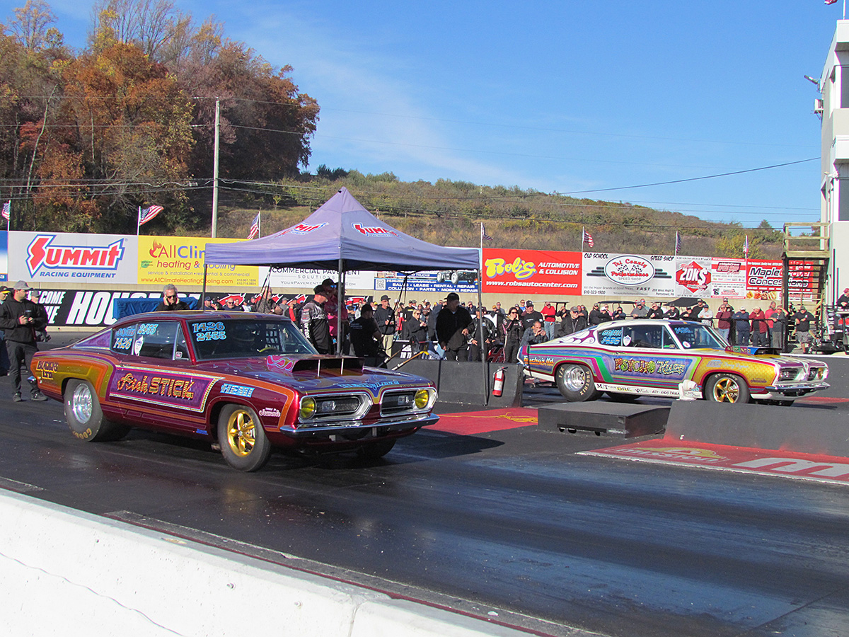 More Dutch Classic Drag Racing Photos: Wheels Up Action From Maple Grove’s Last National Open And Lucas Oil Race Of The Season.