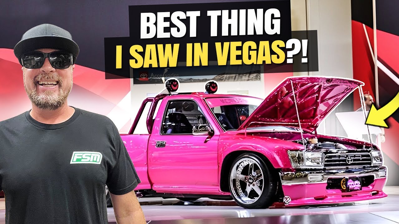 FINNEGAN LOST MONEY, FOUND COOL CARS AND NOT SO COOL CARS AT SEMA: 2 DAYS IN VEGAS FOR THE SEMA SHOW!