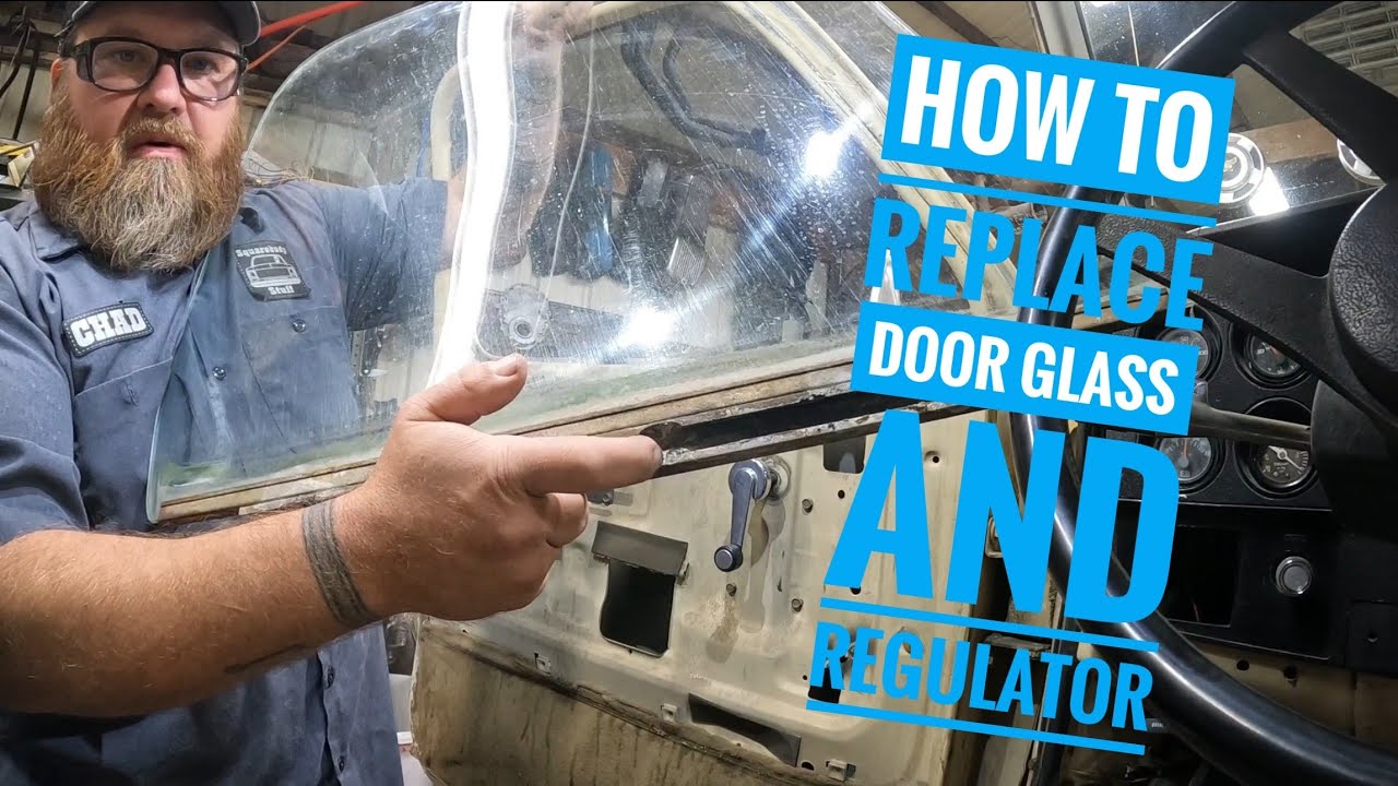 How To Replace The Door Glass And Manual Regulator On Your Squarebody. The Glass Is NOT All The Same Year To Year!