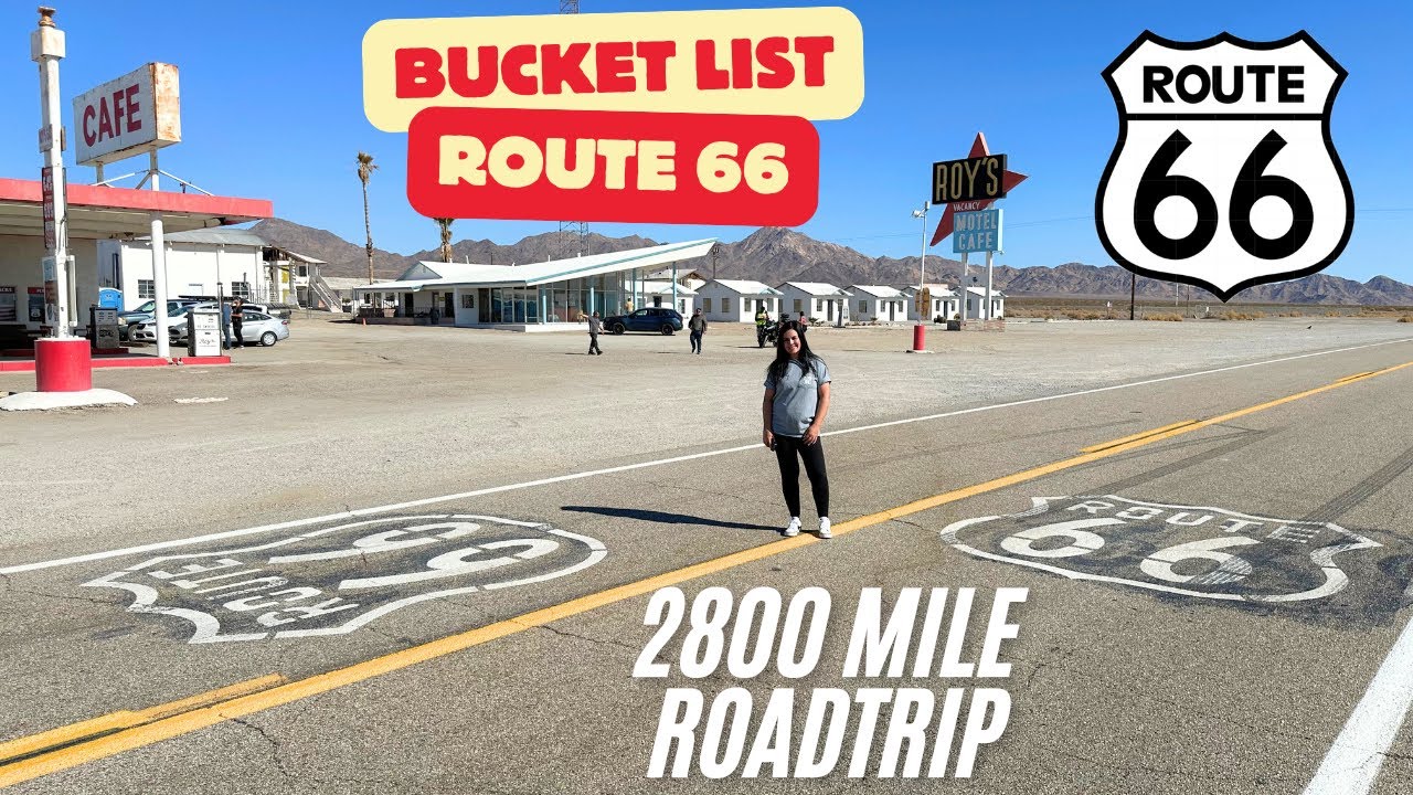 Best Road Trip Ever! David Newbern And His Girl Drive Route 66 From California All The Way East 2800 Miles. Or They Try Anyway.