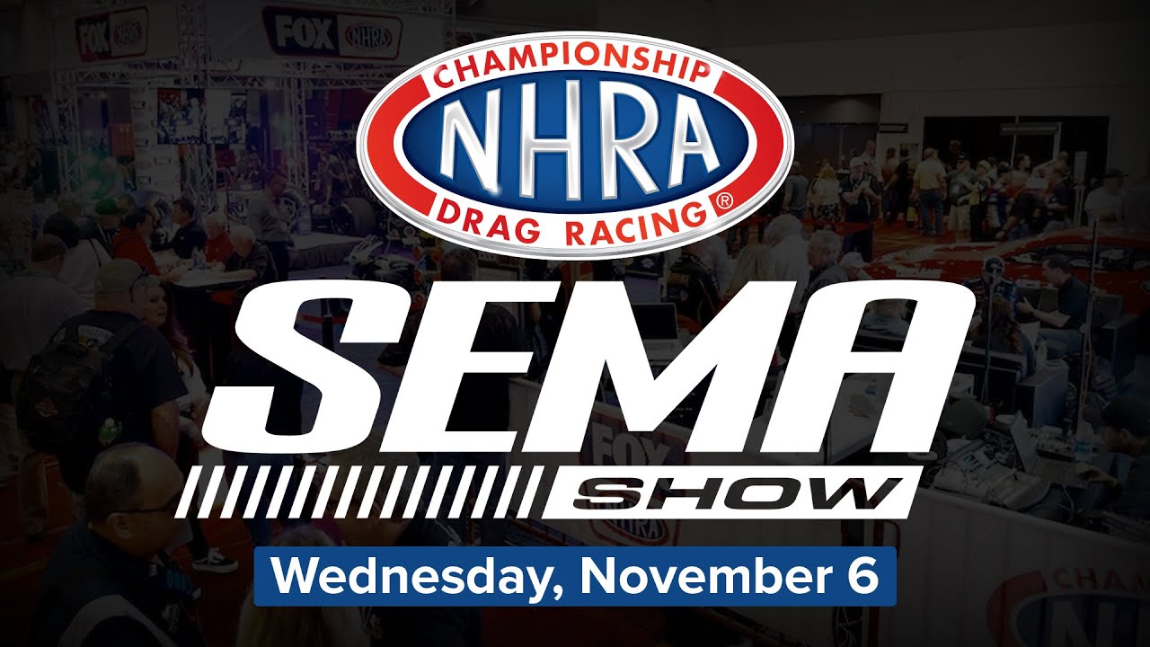 NHRA LIVE From The 2024 SEMA Show In Las Vegas! Interviews With The Stars, And Up And Comers, Of NHRA Drag Racing