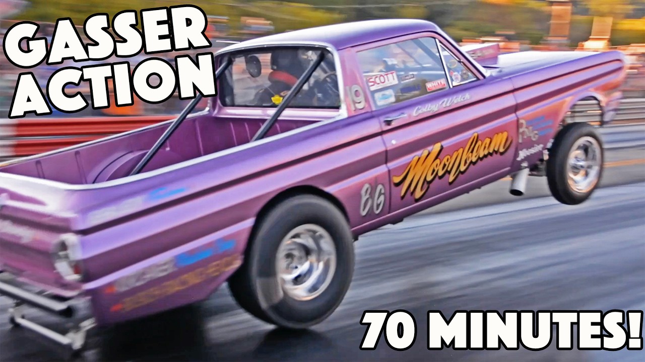 GASSERS GONE WILD – The Hot Rod Hoarder Shares 70 Minutes of INTENSE Vintage Drag Racing Video!