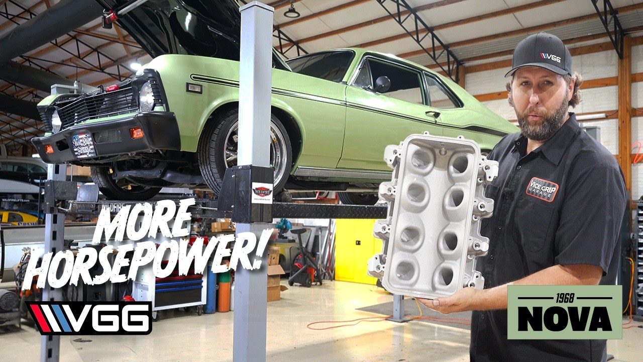 The Vice Grip Garage GIVEAWAY Nova Gets Some Much Needed Horsepower Upgrades! “SO MUCH BETTER!” Says Derek!