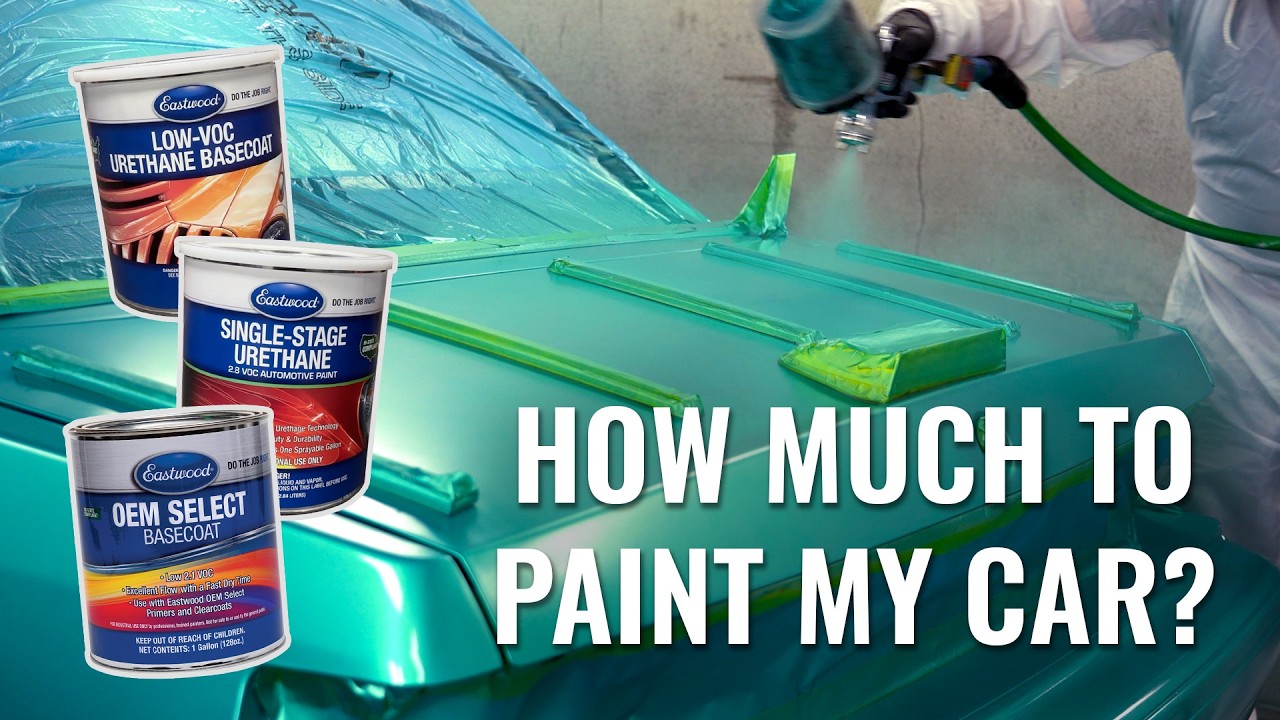 How Much Does It Really Cost To Paint Your Car Yourself? Eastwood Breaks It Down For You Right Here!