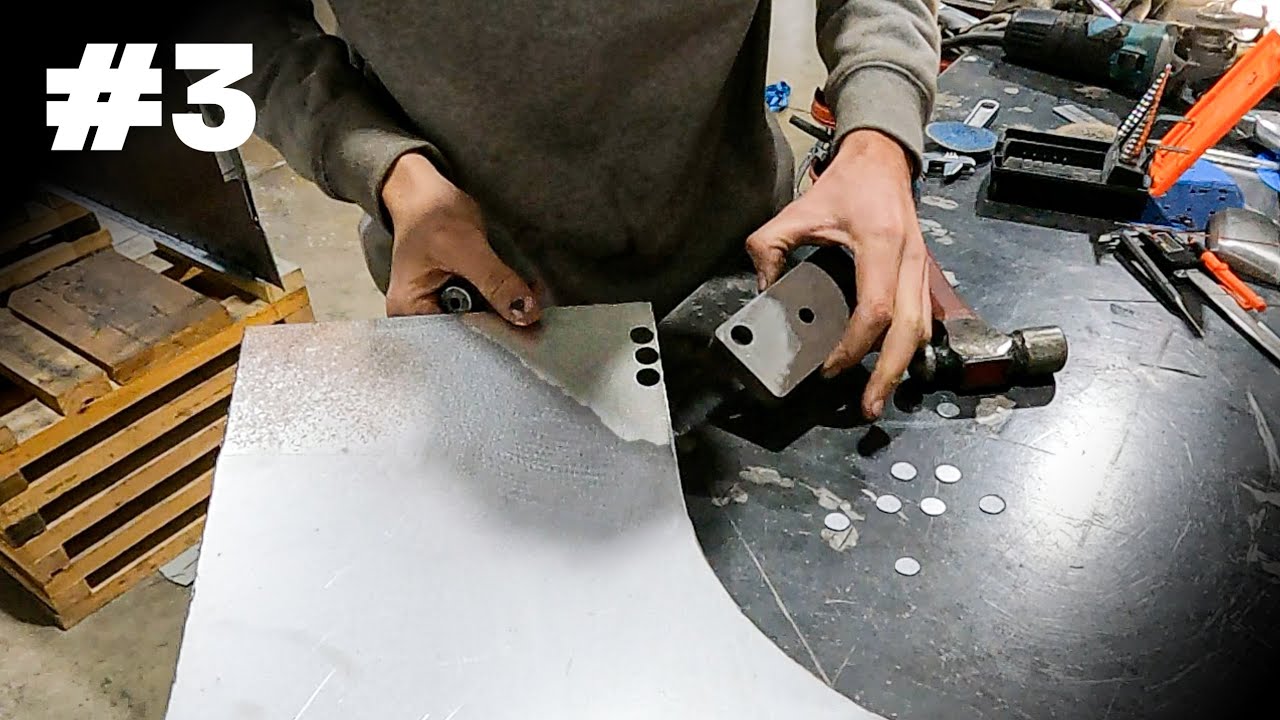 Fabrication How-To: #3 – A Simple DIY Tool That Helps You Fill Small Holes In Sheet Metal! A Million Ways To Use This!