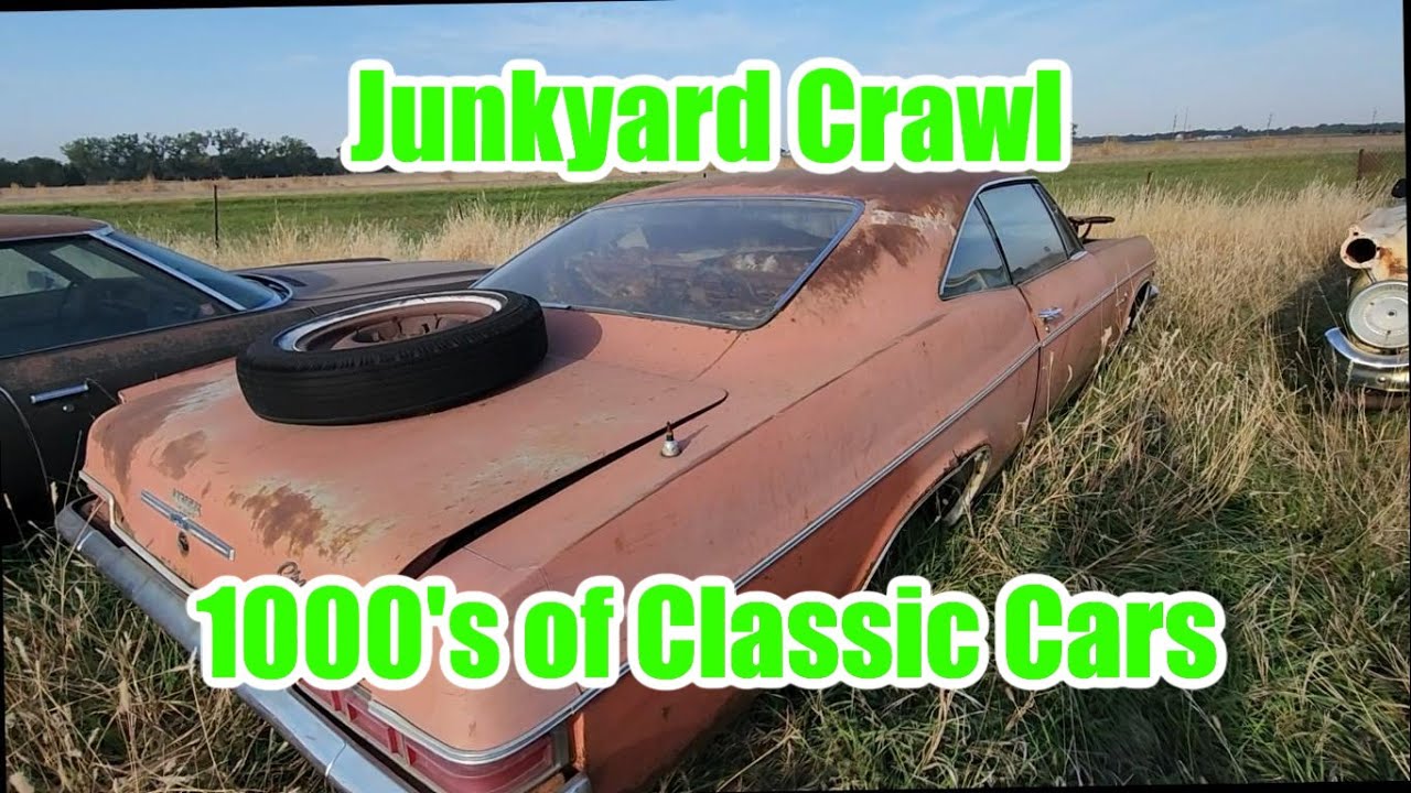 Massive Salvage Full Of Classic Cars. Rebeldryver’s Garage Goes Back To Nobody Else’s Auto Salvage!