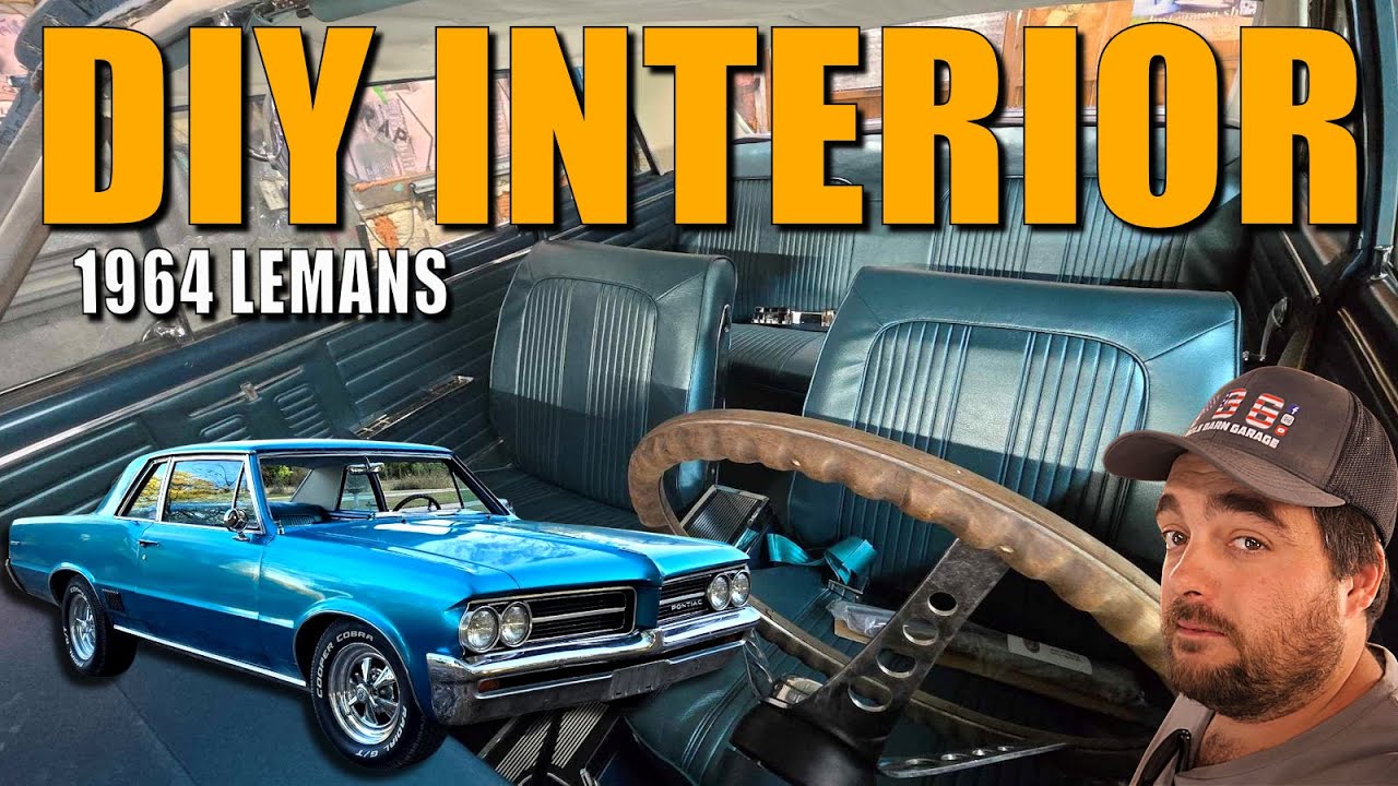 DIY Interior Restoration At Home: Restoring A 1964 Pontiac LeMans With Simple Tools, Equipment, And Some Time.