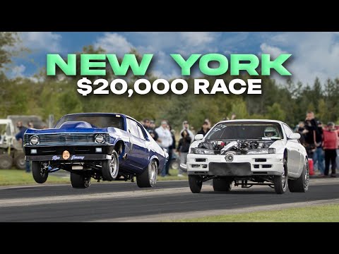 Racing for $20,000 on a SKETCHY Runway in New York Looks Fun And Terrifying All At The Same Time