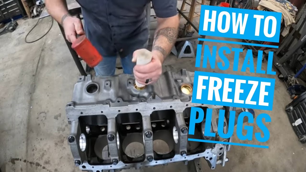 How To Install Freeze Plugs At Home: Squarebody Stuff Gets Started On Their 454 Big Block Chevy For Project Creampuff.