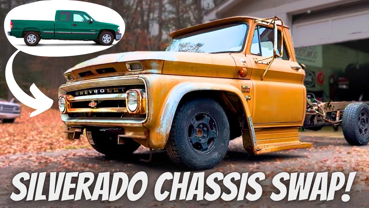 Can You Chassis Swap A Classic Truck Onto A Late Model Chassis In Just Two Days? Watch…