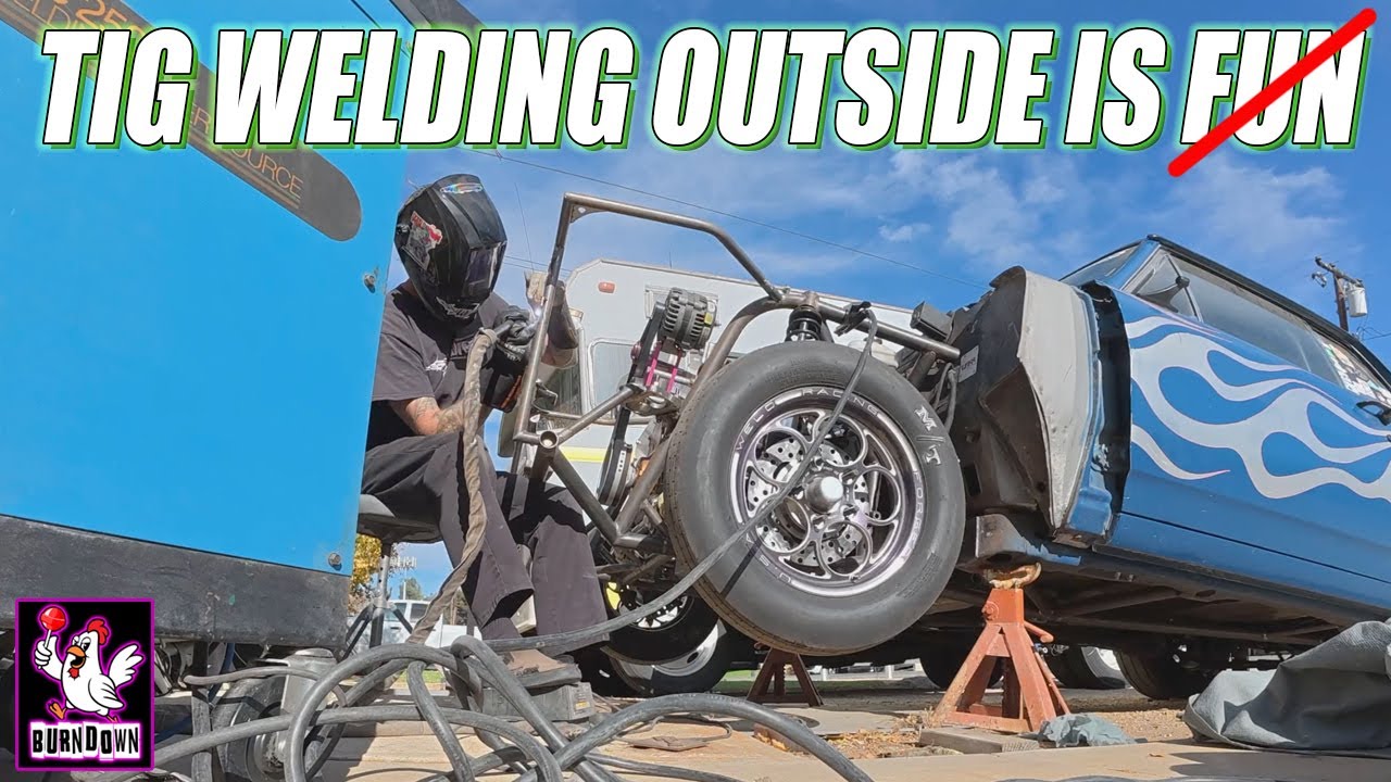 Crashed LS Turbo Drag And Drive Car Gets Rebuilt: The Maliboom Still Needs Lots Of Welding Even Though It Just Came From The Chassis Shop!